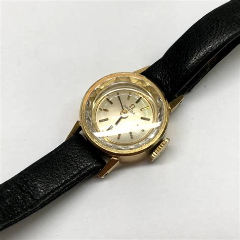 lady watch omega|14k omega ladies watch.